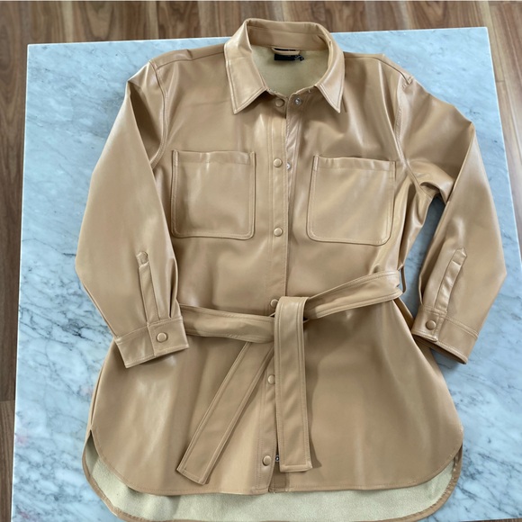 Vero Moda Vegan Leather Jacket - Picture 5 of 10